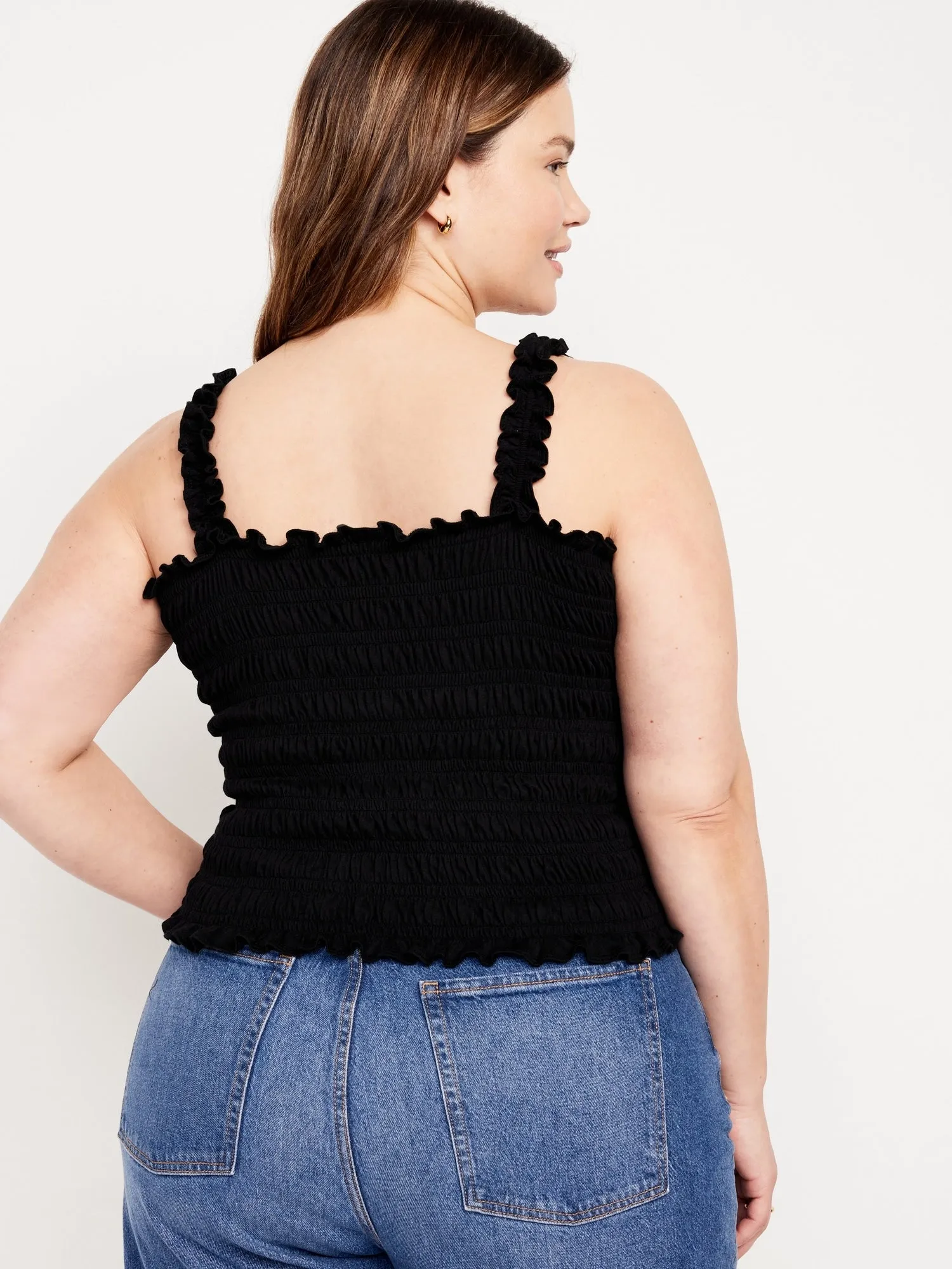 Fitted Smocked Top for Women