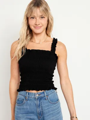 Fitted Smocked Top for Women
