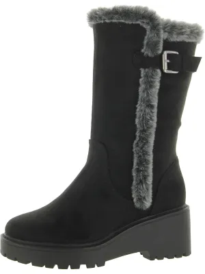 Flow Girls Faux Suede Cold Weather Knee-High Boots