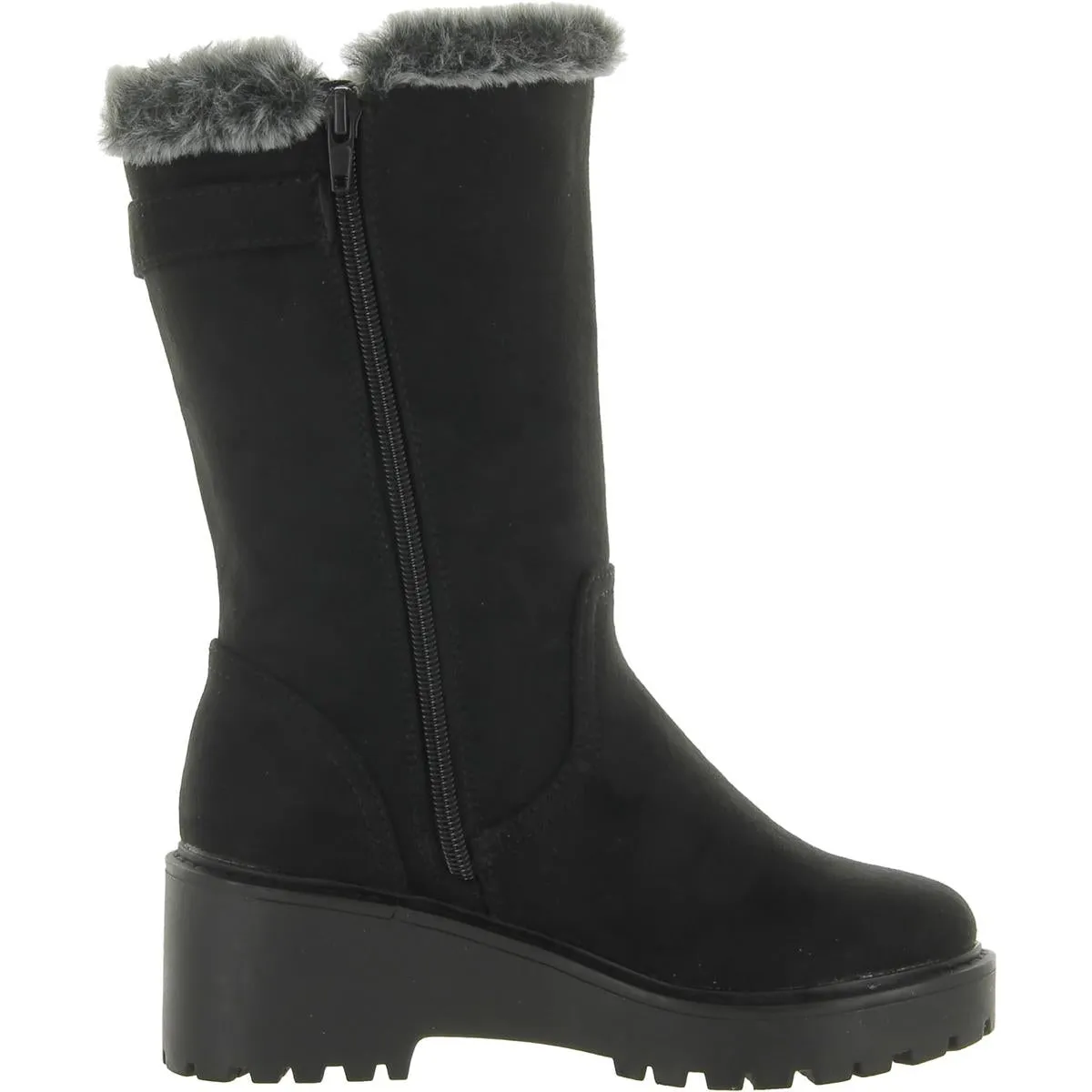 Flow Girls Faux Suede Cold Weather Knee-High Boots