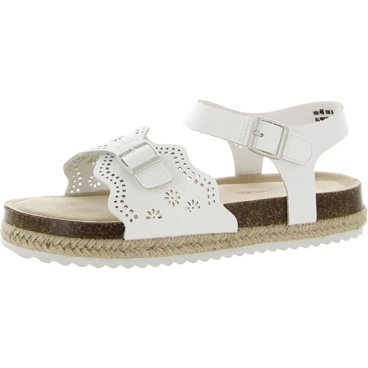 Francis Girls Faux Leather Ankle Strap