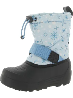 Frosty Cold Weather Printed Winter & Snow Boots