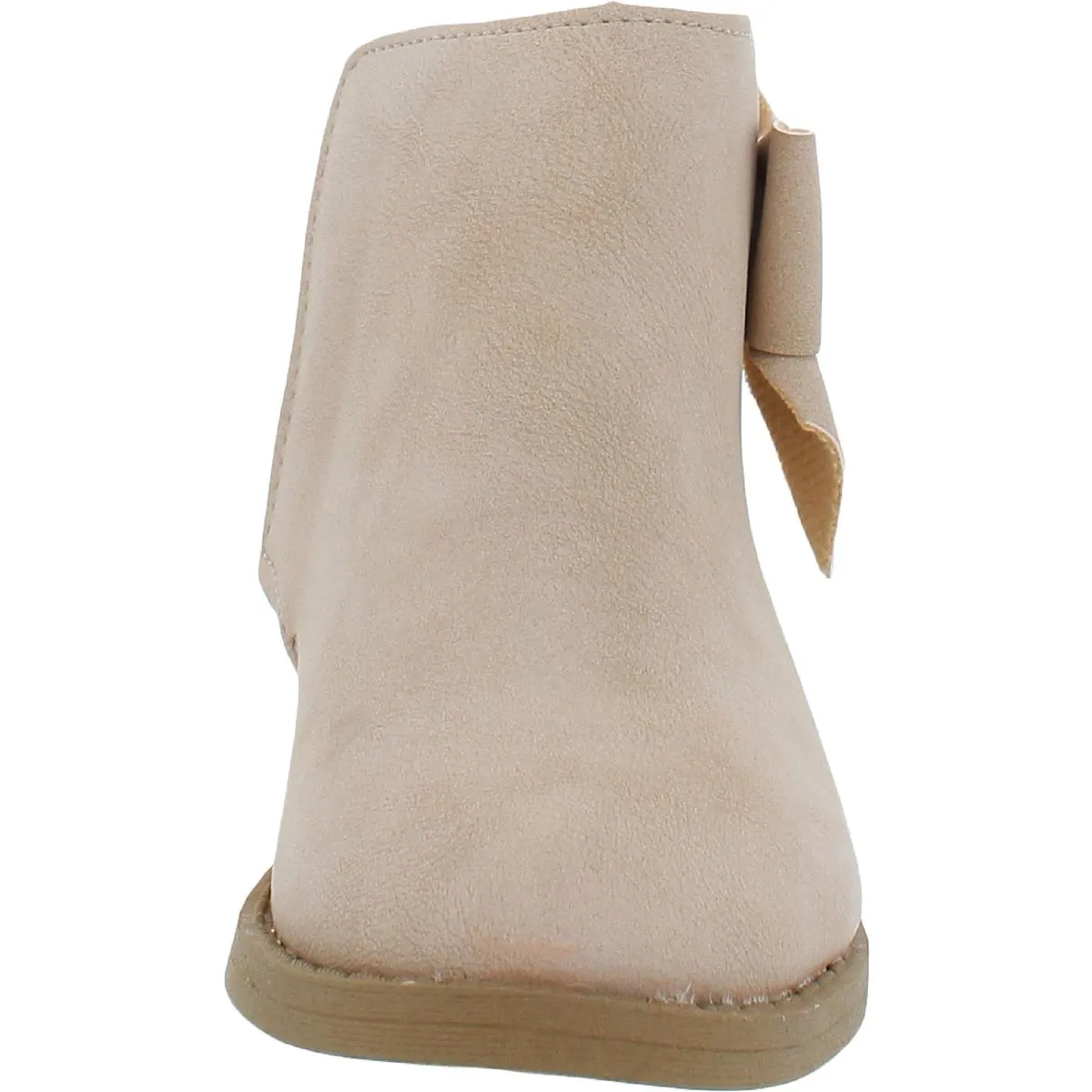 Girls Faux Leather Booties Boots