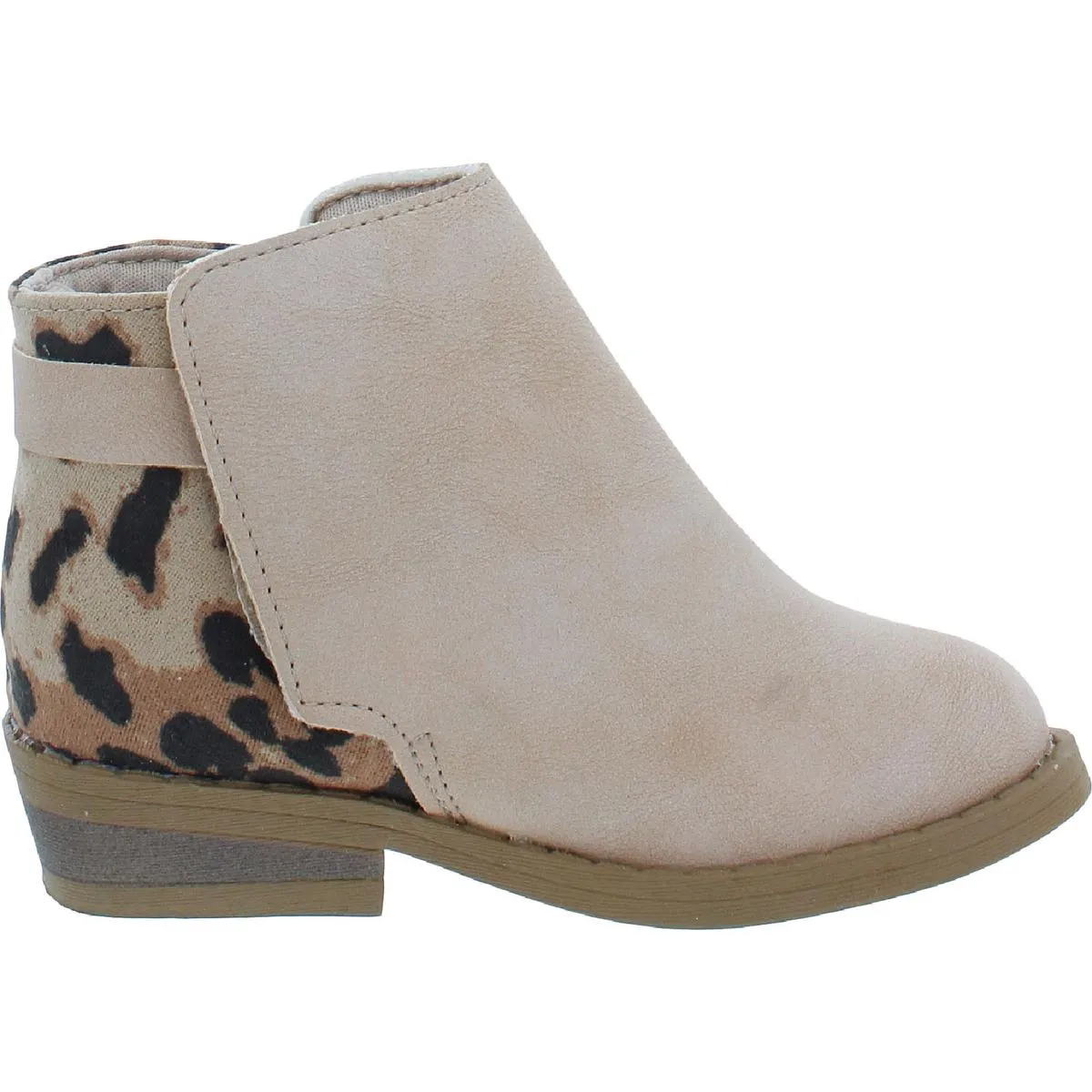Girls Faux Leather Booties Boots