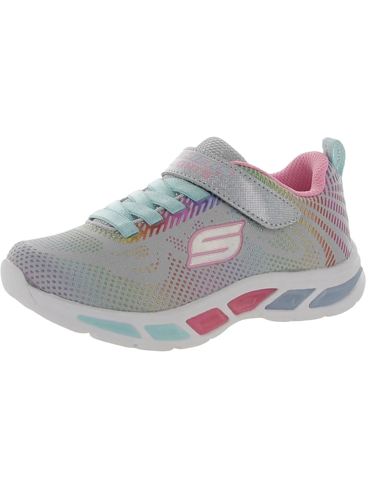 Gleam N' Dream Girls Shimmer Slip On Light-Up Shoes
