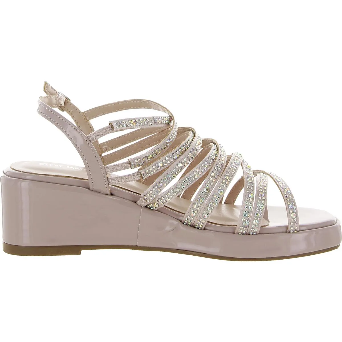 Glitzey Girls Embellished Wedge Sandals