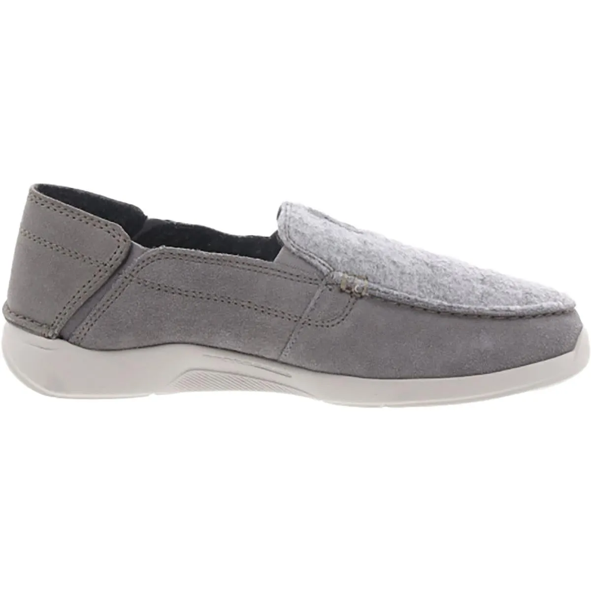 GORWIN STEP Mens Faux Suede Loafers