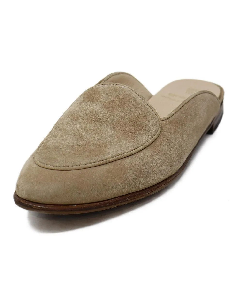 Gravati Tan Suede Mules sz 7.5