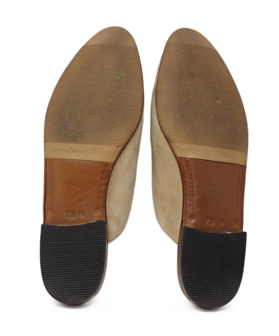 Gravati Tan Suede Mules sz 7.5