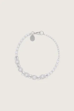 Half Daisy Floret Necklace