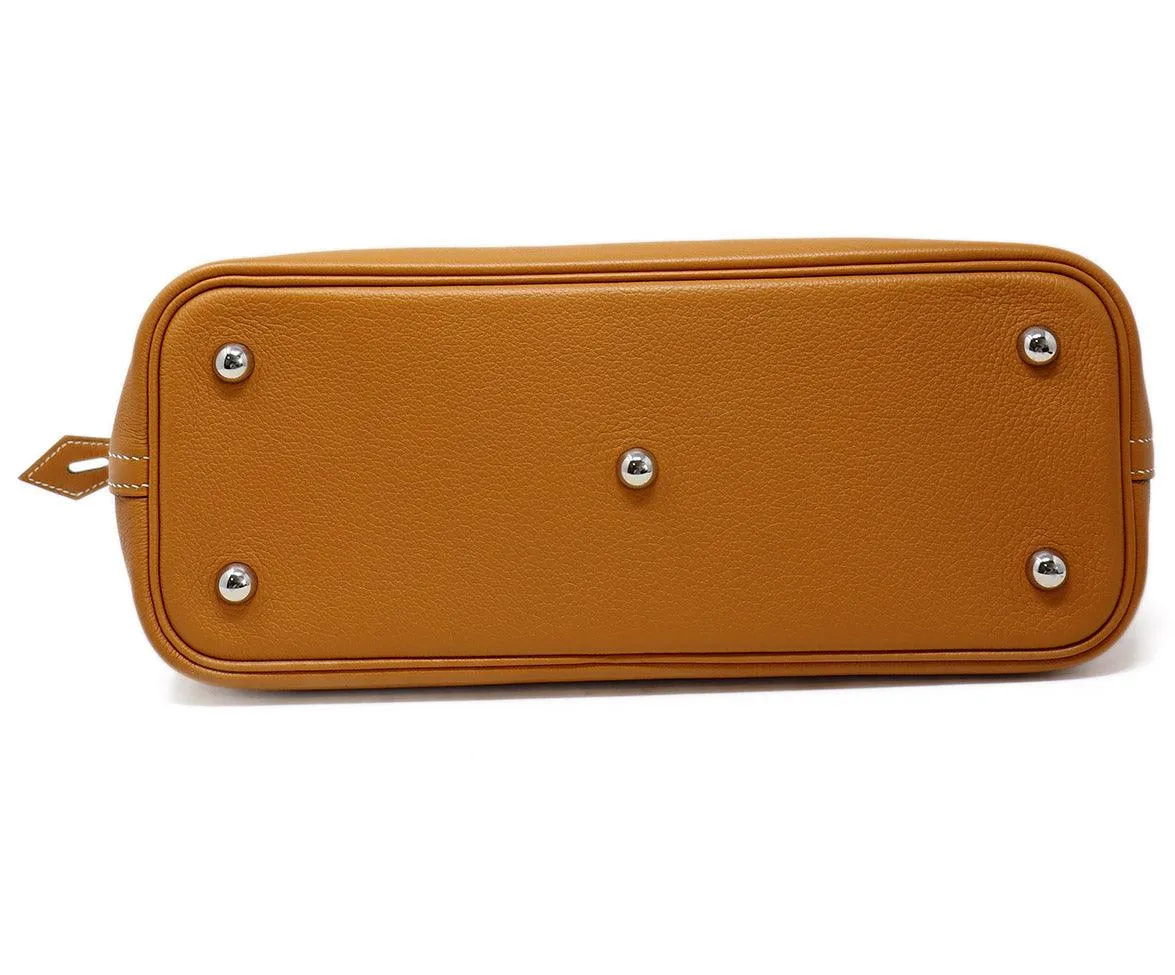 Hermes 2017 Gold Togo Leather Bolide 31 Bag