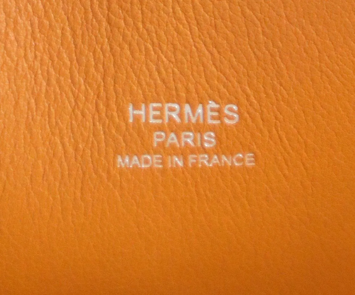 Hermes 2017 Gold Togo Leather Bolide 31 Bag
