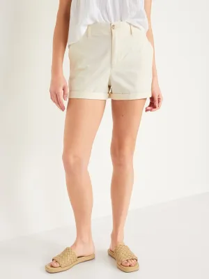 High-Waisted OGC Pull-On Chino Shorts for Women -- 3.5-inch inseam