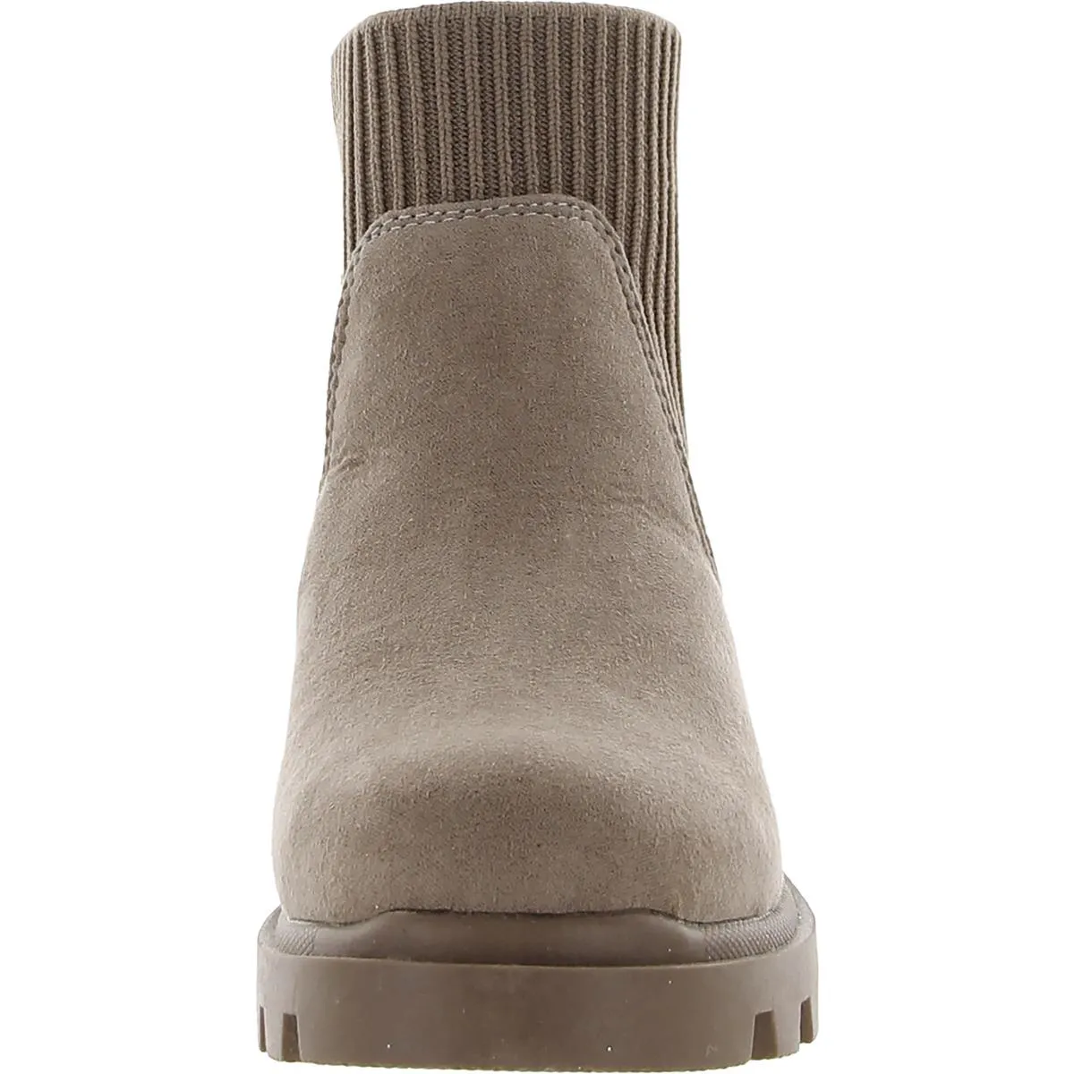 J-Hutch Girls Faux Suede Chelsea Ankle Boots