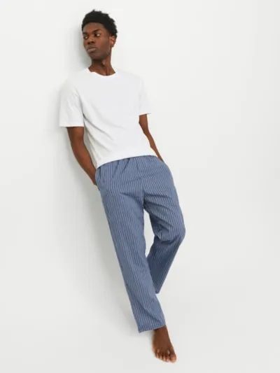 Jack & Jones BASIC TEE Mens Pyjama Set White