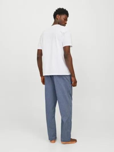 Jack & Jones BASIC TEE Mens Pyjama Set White