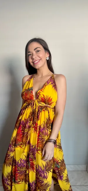 Lea Print Maxi Dress