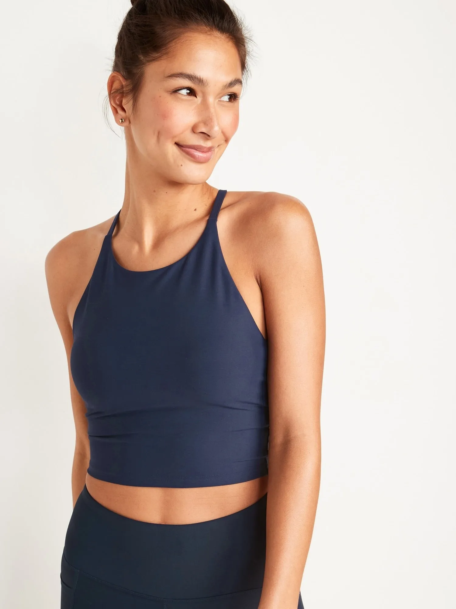 Light Support PowerSoft Longline Sports Bra for Women