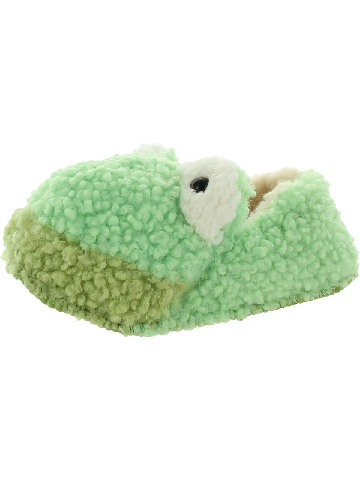 Lil Critters Girls Faux Fur Frog Booties