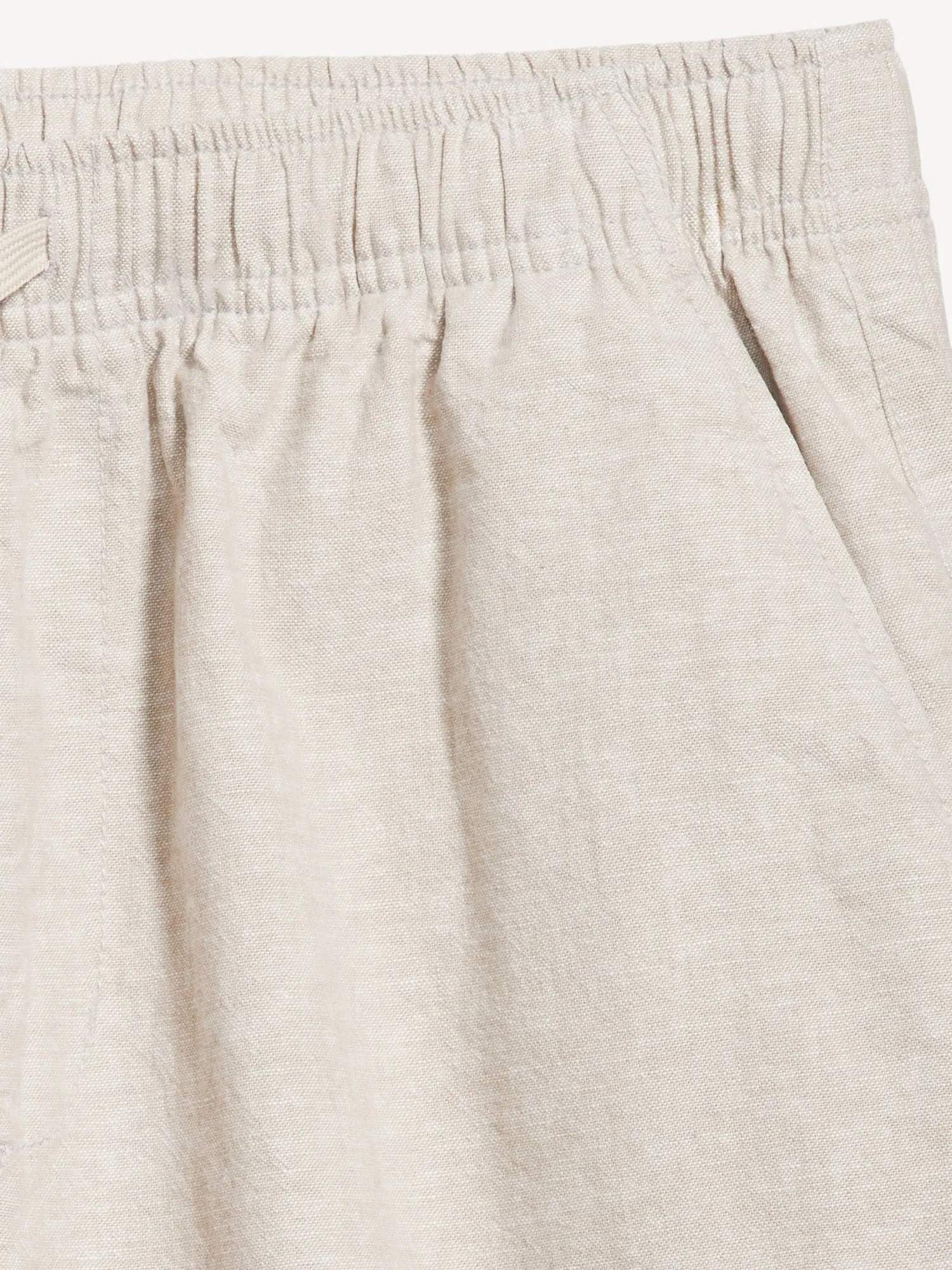 Linen-Blend Jogger Shorts for Men -- 7-inch inseam
