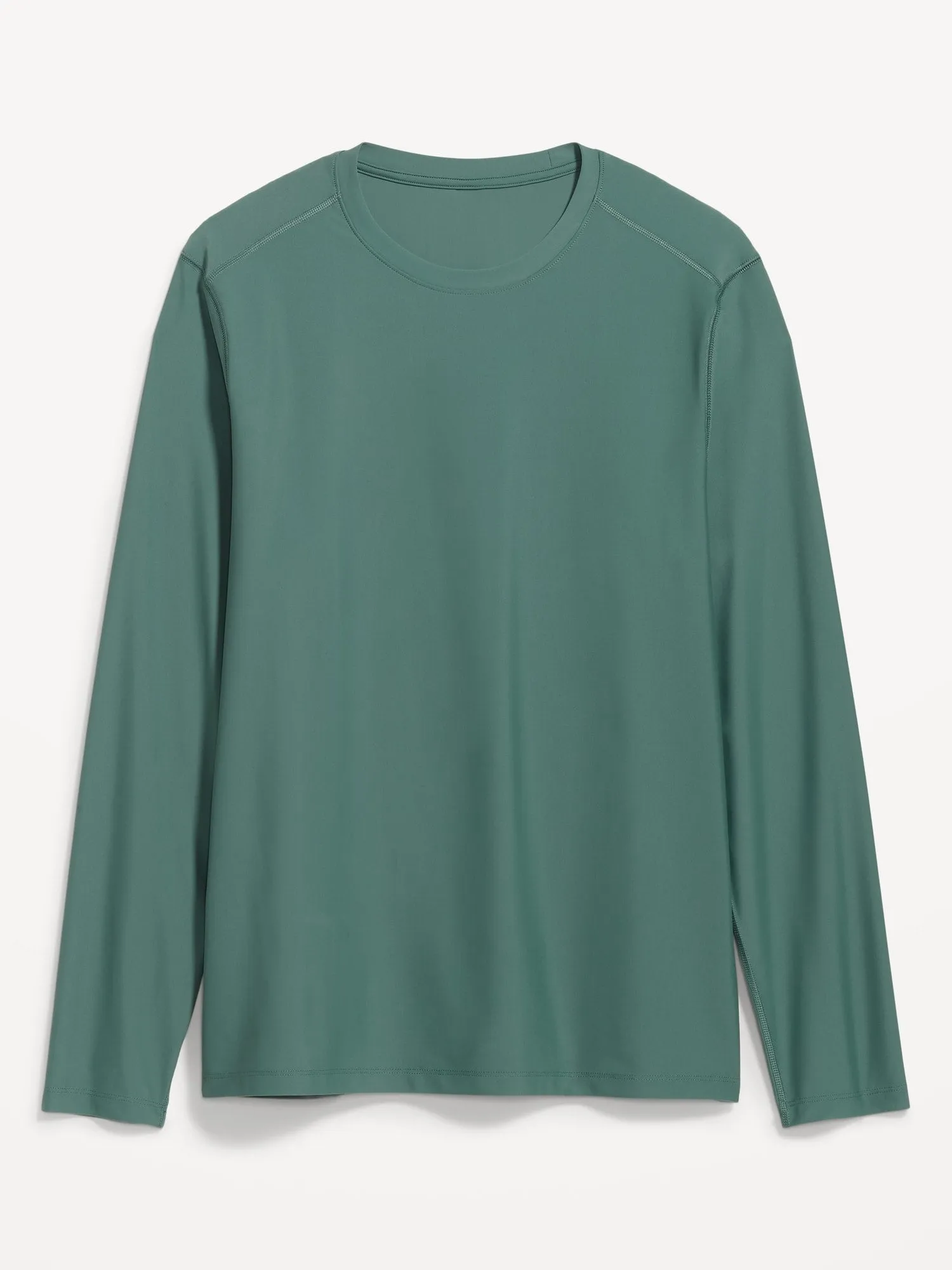 Long-Sleeve Rashguard Swim Top for Men