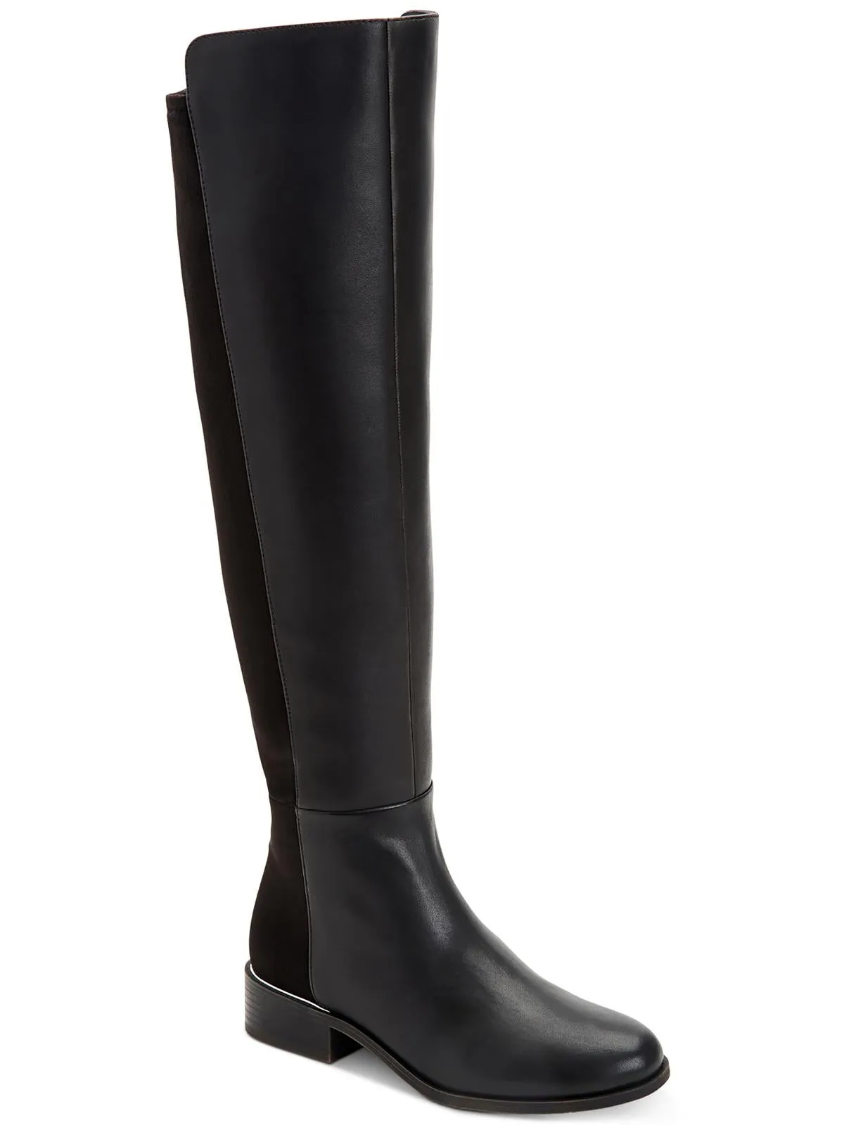 Ludlowe  Womens Pull On Almond Toe Over-The-Knee Boots