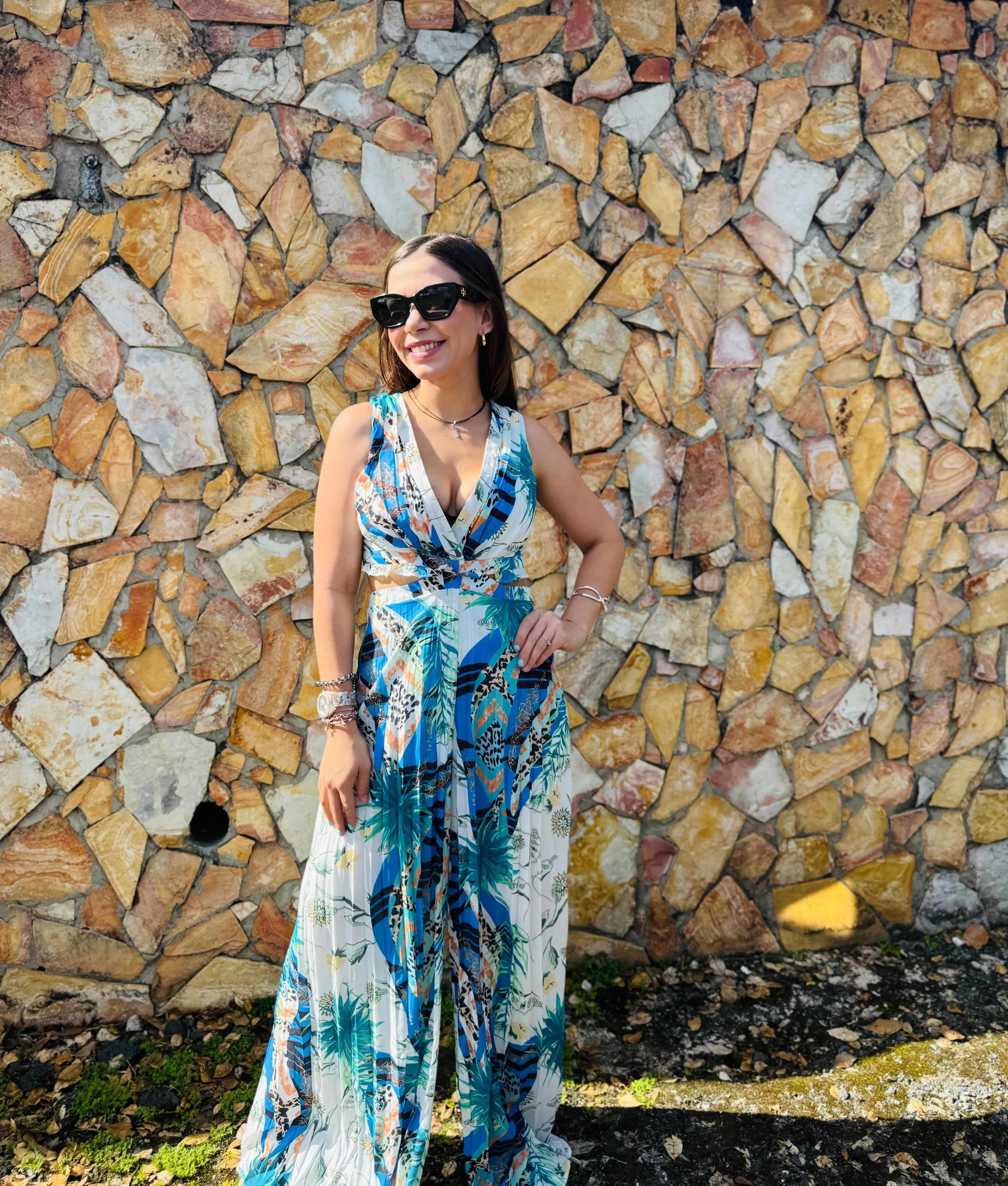 Matthiola Print Jumpsuit