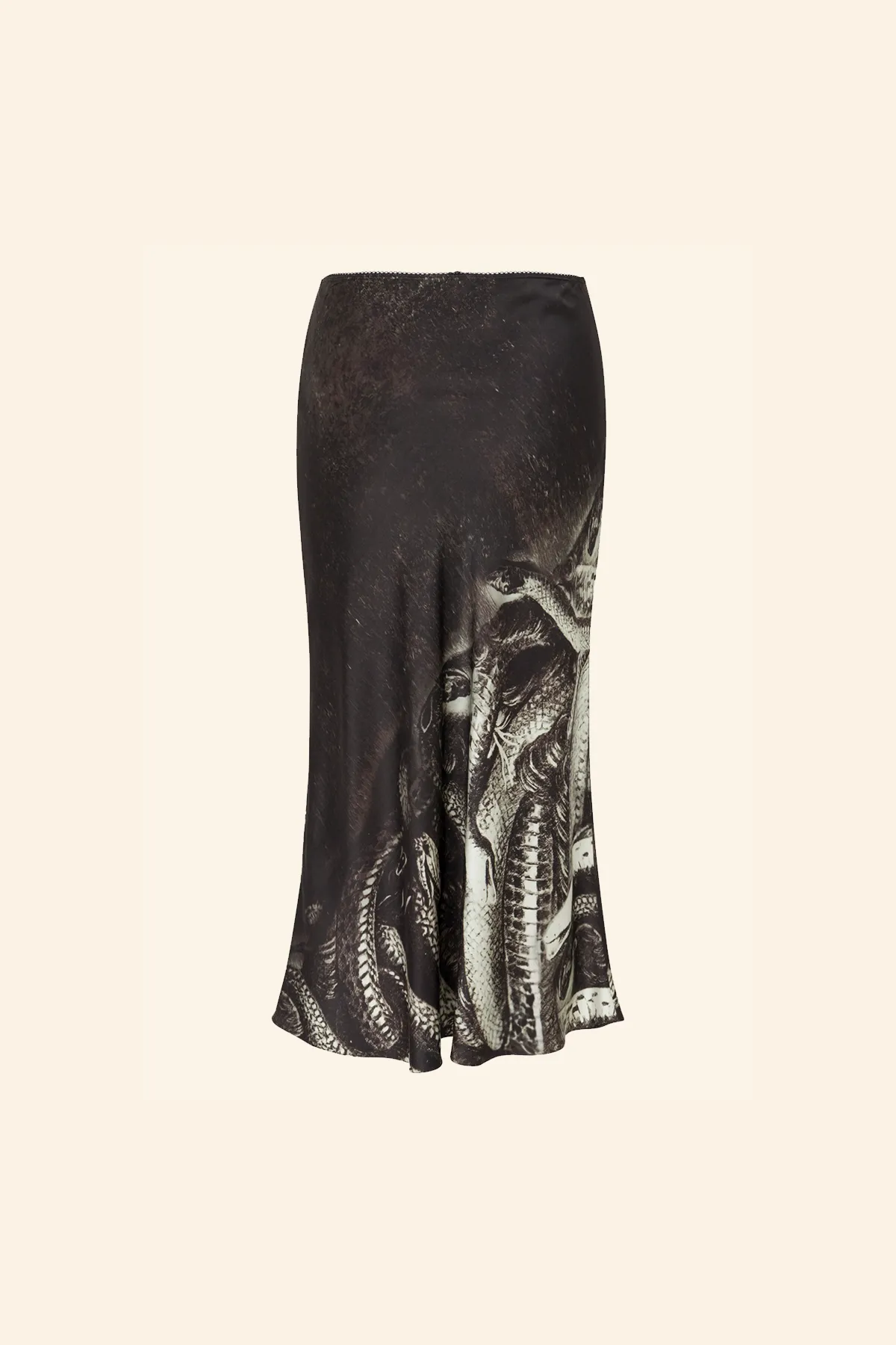 Medusa Silk Skirt