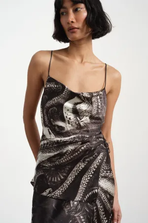 Medusa Silk Top