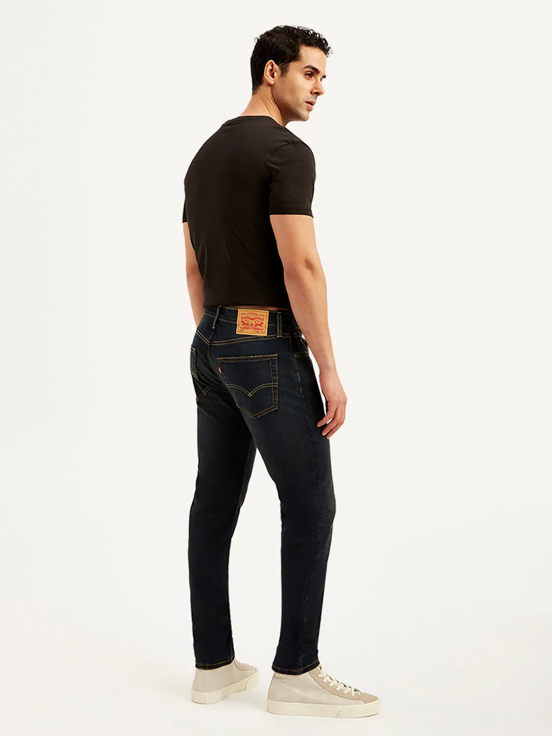 Men's 512 Blue Slim Tapered Fit Mid Rise Jeans LEVI'S