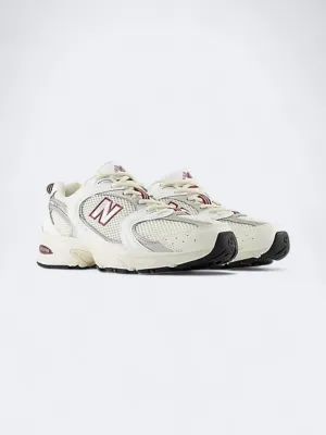 Men's Brand Logo Embroidered Sneakers,White