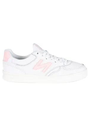 Men's Brand Logo Patched Sneakers,White