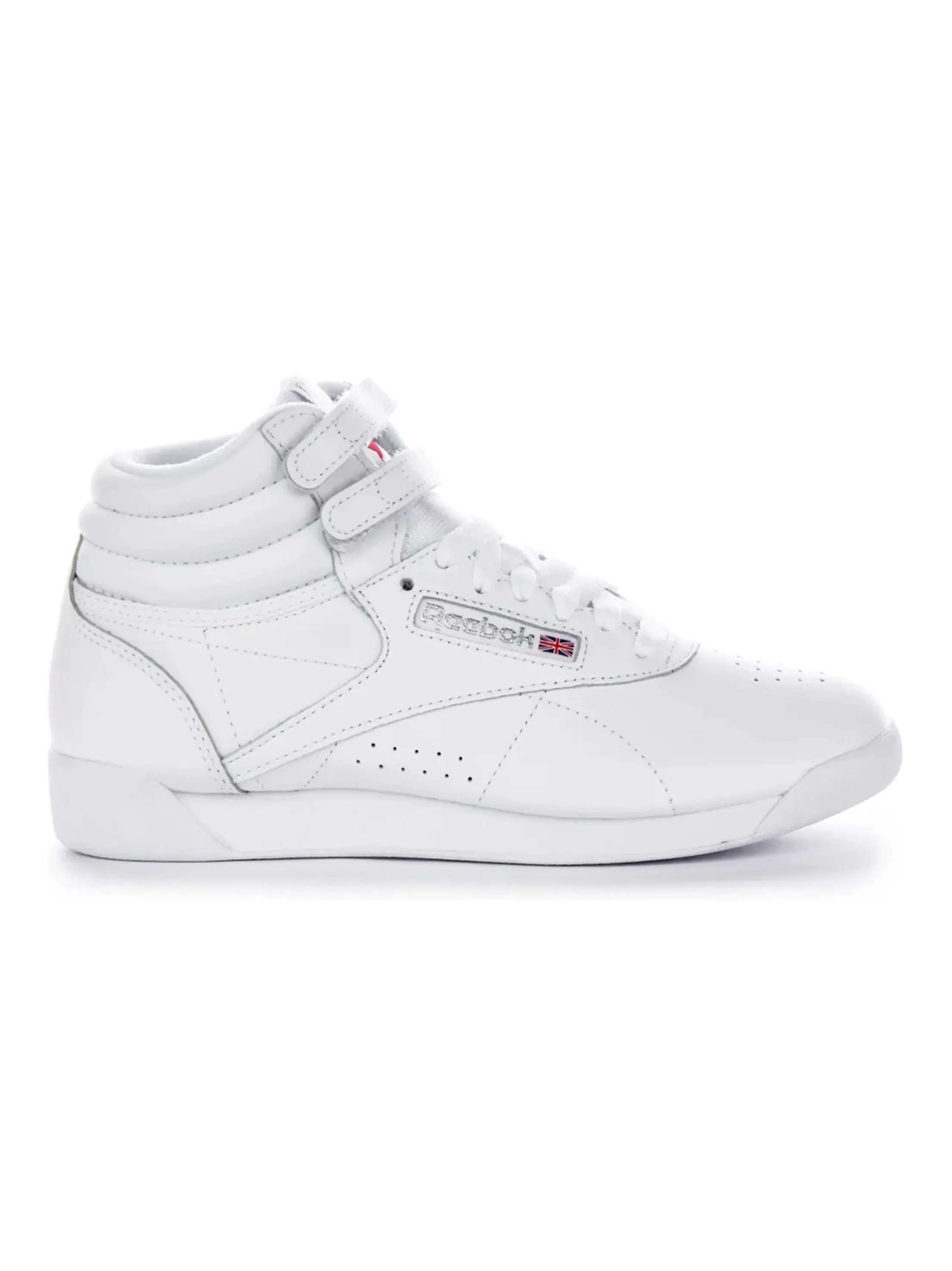 Men's Brand Logo Printed High Sneakers, White