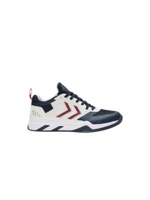 Men's Brand Logo Printed Running Shoes,White/Red