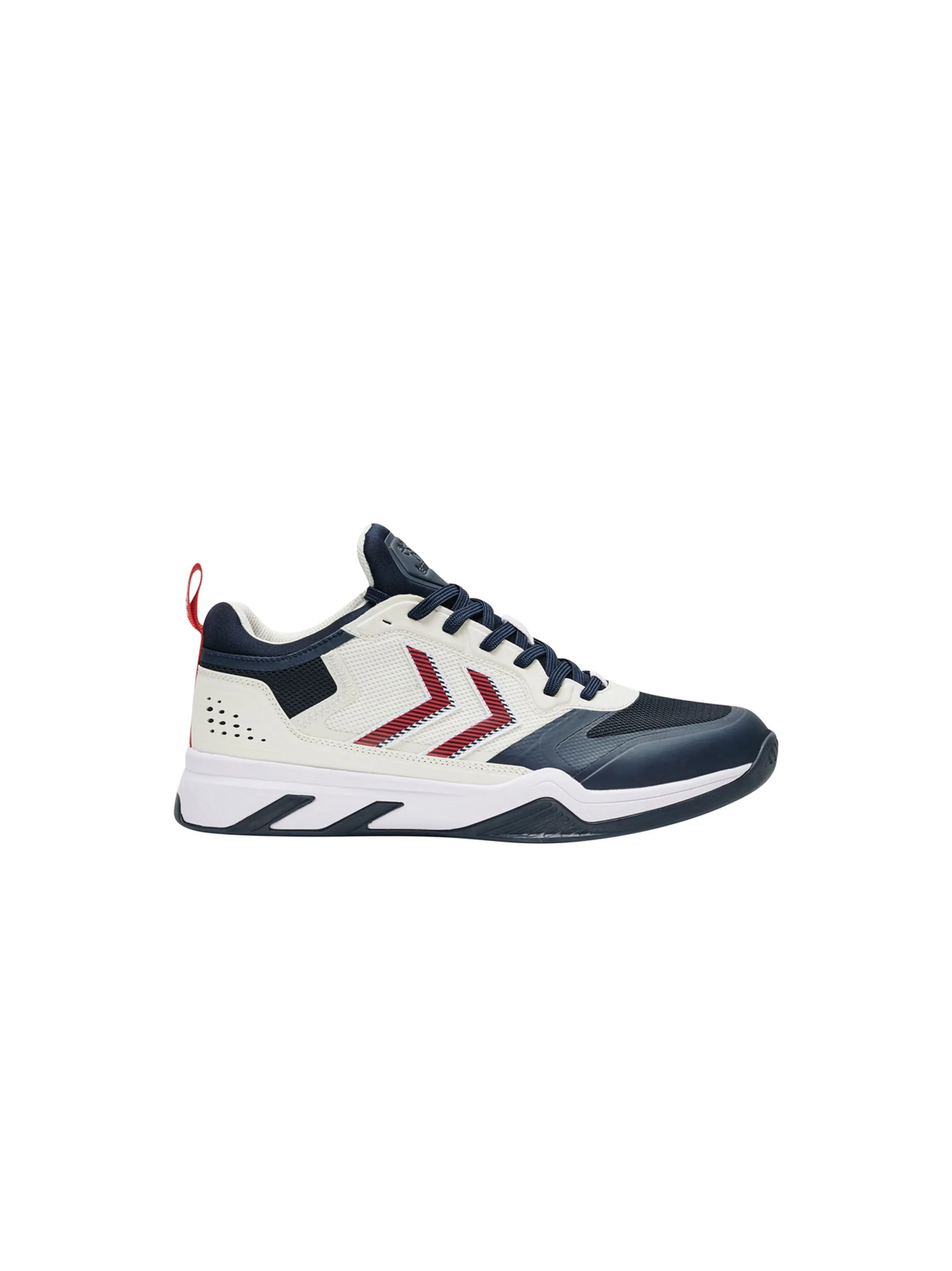 Men's Brand Logo Printed Running Shoes,White/Red