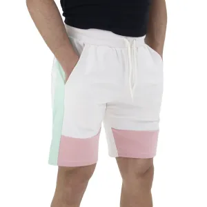 Men's Color Blocks Short,Beige