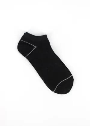 Men's Plain Socks,Black