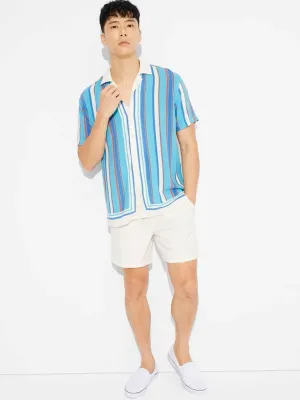 Men's Striped Buttons Down Shirt,Multi