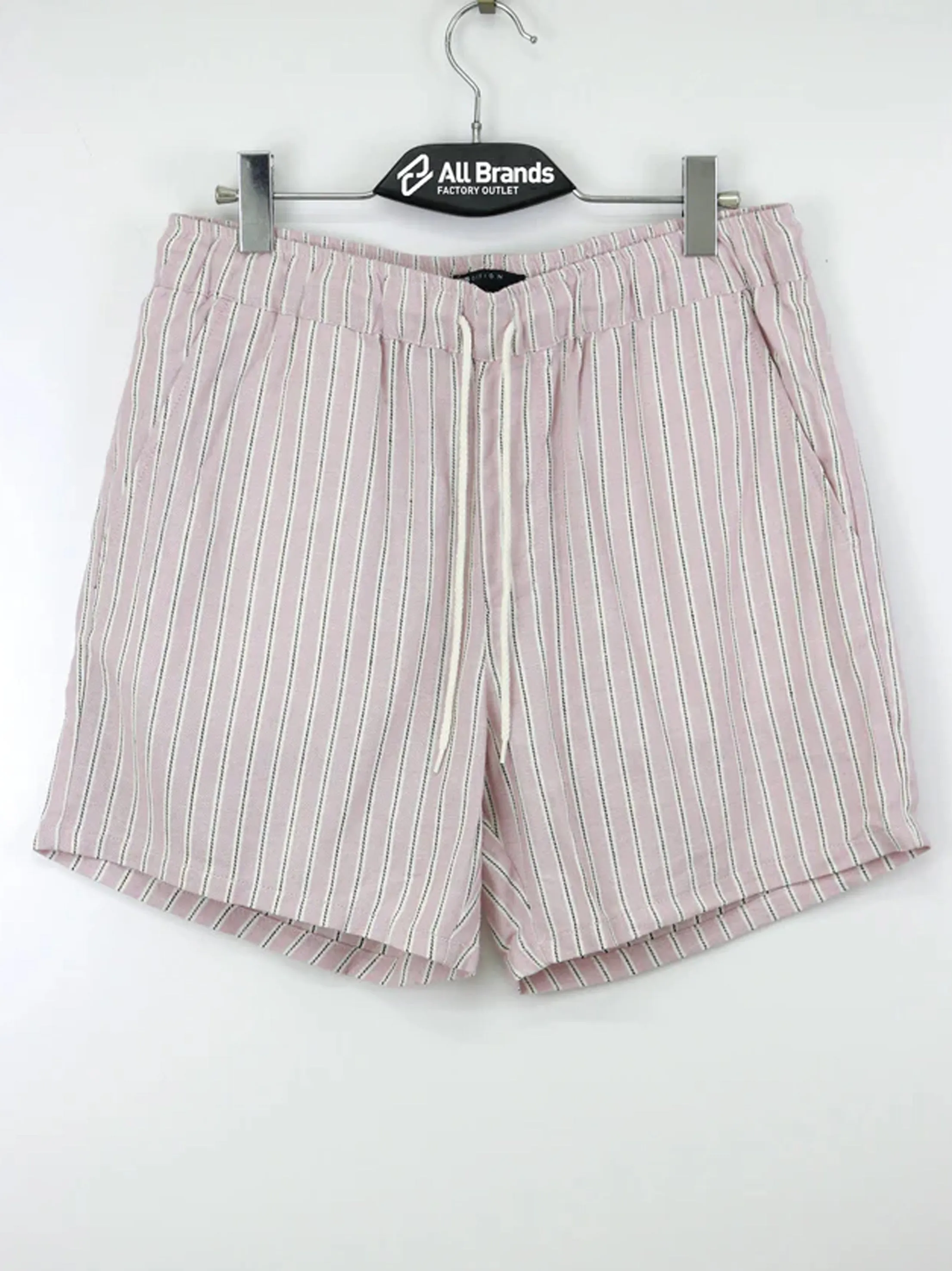 Men's Striped Short,Light Pink