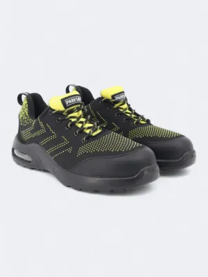 Men's Textured Safety Shoes,Black