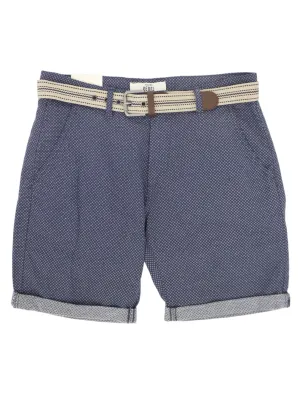 Men's Textured Short,Navy