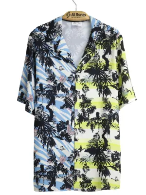 Men's Tropical Printed Chemise,Multi