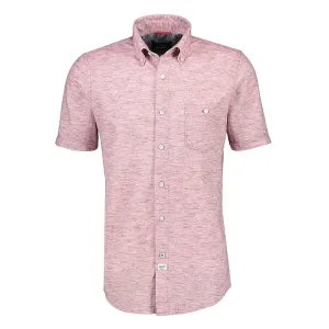 Men's Washed Dress Shirt,Pink