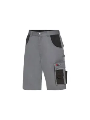 Men's Work Shorts Pockets Waist Partly Elasticated Cargo,Grey