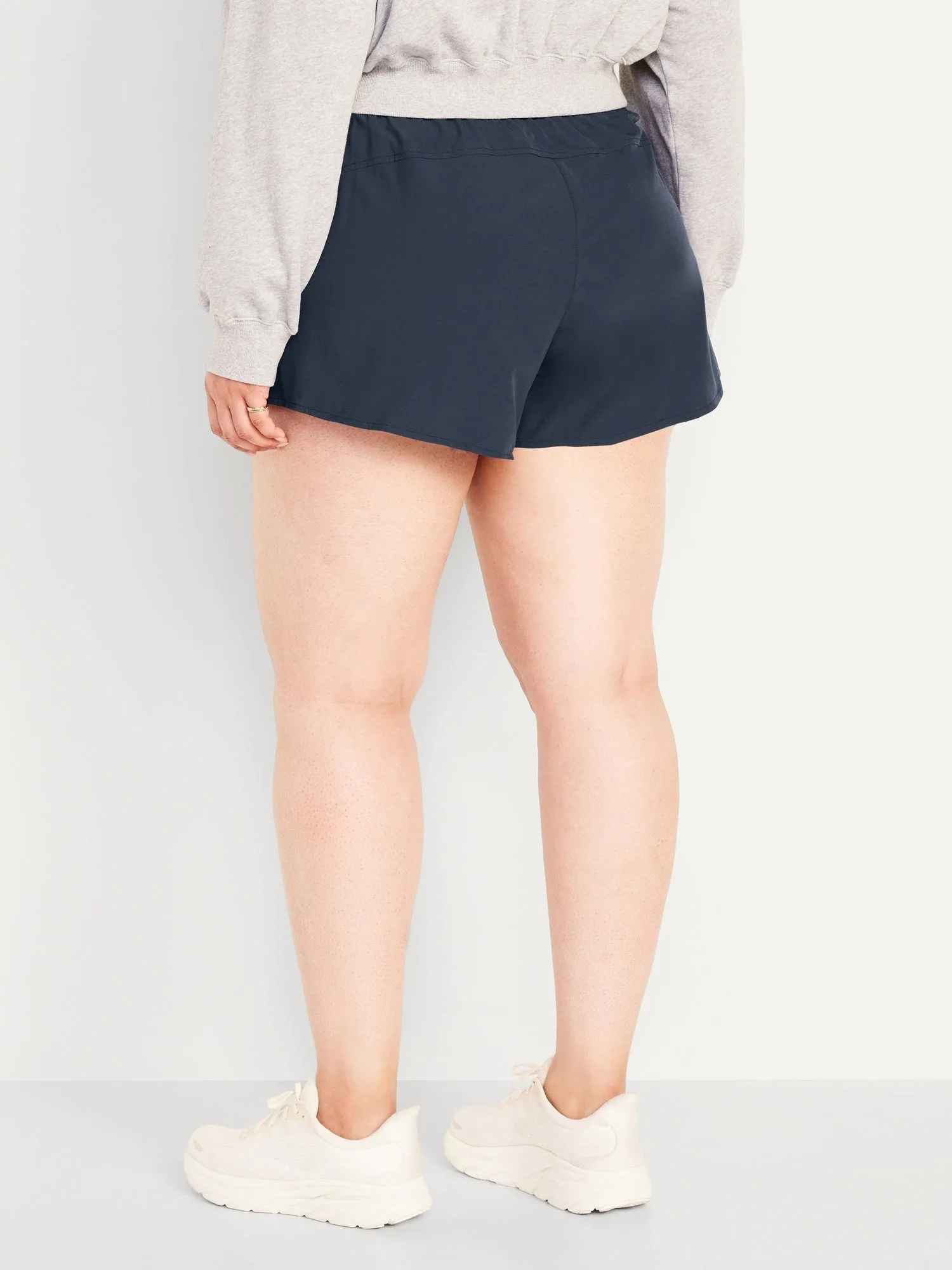 Mid-Rise StretchTech Run Shorts for Women -- 3-inch inseam