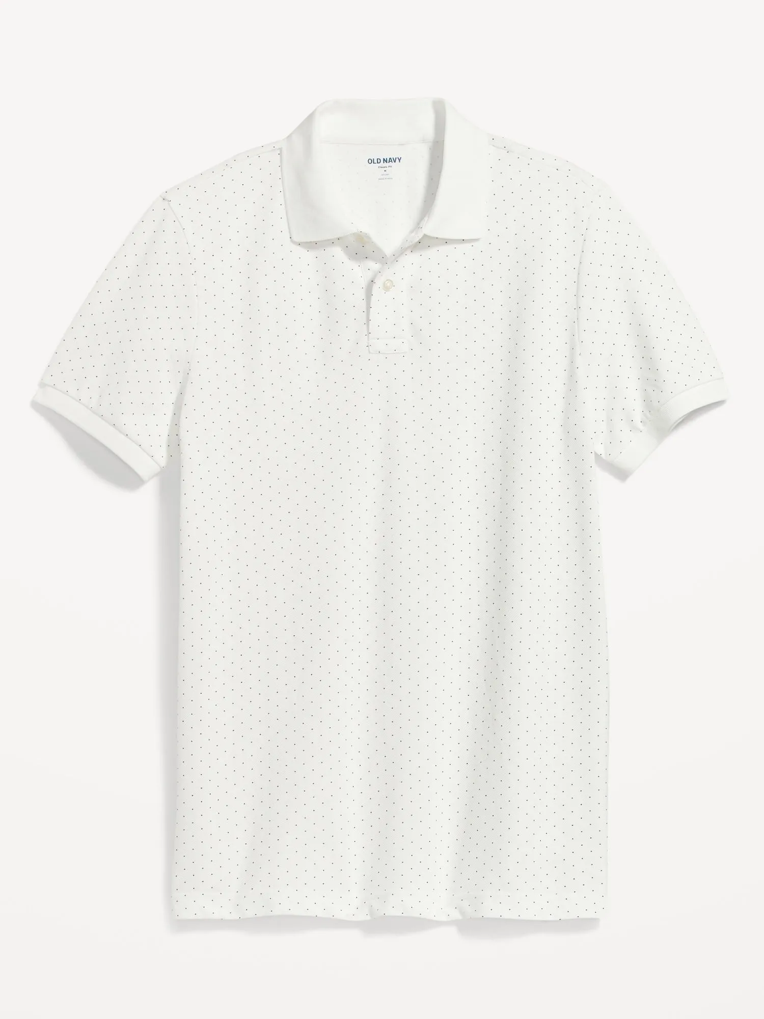 Moisture-Wicking Pique Pro Polo Shirt for Men