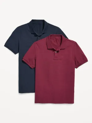 Moisture-Wicking Pro Polo Shirt 2-Pack for Men Old-Navy