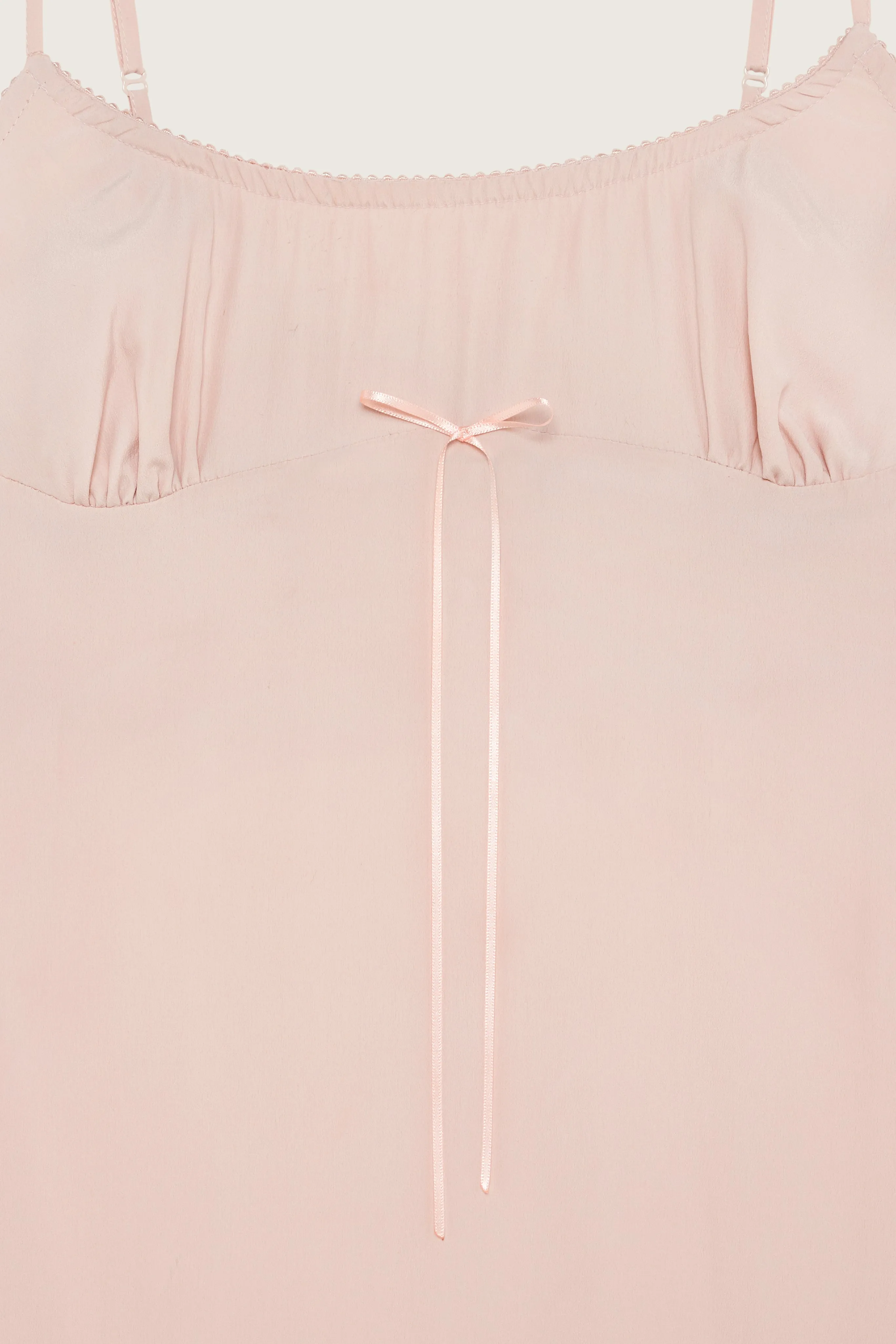 Negligee Bow Slip Dress