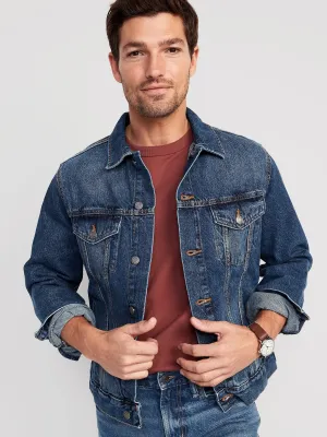 Non-Stretch Jean Jacket for Men