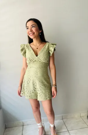 Olive Romper